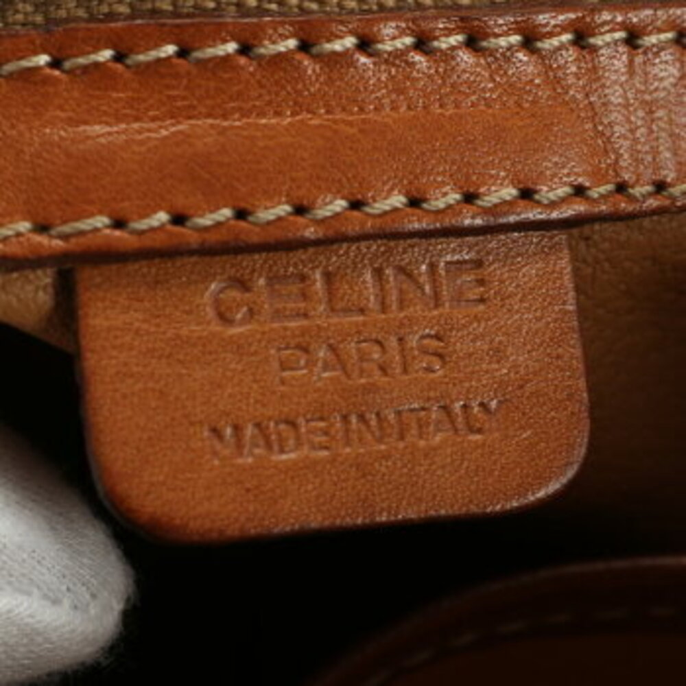 Celine Macadam Leather Tote Bag Shoulder Handbag - Picture 14 of 14